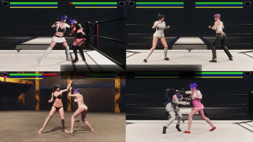 更新[格斗3D/动态] 隆隆燃烧 RUMBLE BLAZING v4001 生肉版 [1.90G]