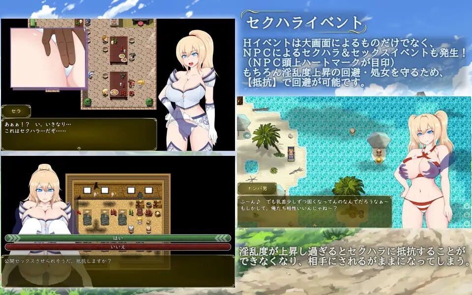 新步兵[日式RPG/异种X] 塞拉&诺艾尔～被囚公主的去向～ セラ&ノエル～囚われしプリンセスの行方～ Ver3.00 AI汉化版 步兵版+存档 [1.50G]
