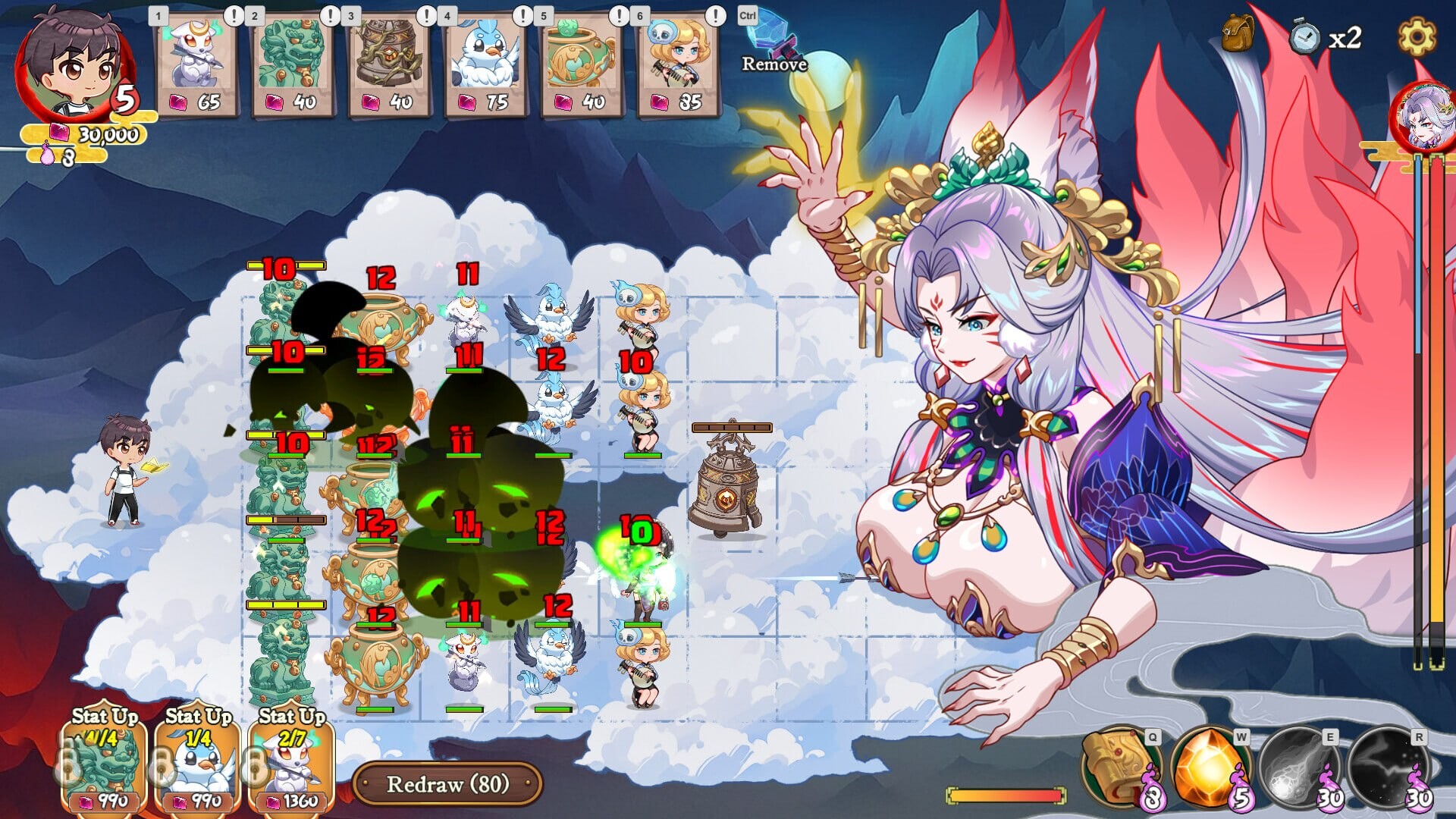 更新[策略SLG/魔物娘/动态] 妖谈2：九尾异闻 Yokai Art 2: Tales of the Nine-Tails v1.3.02 官中步兵版+存档 [4.0G]
