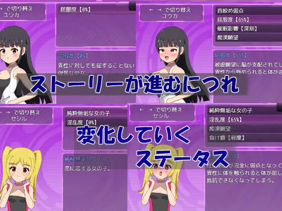 增添AZ[日式RPG/被NTR/堕落] 赛博少女之正义女英雄屈服于快感 サイバー少女～正義のヒロインは快楽に屈する～ 内嵌AI汉化版+作弊码 [PC+安卓 590M]