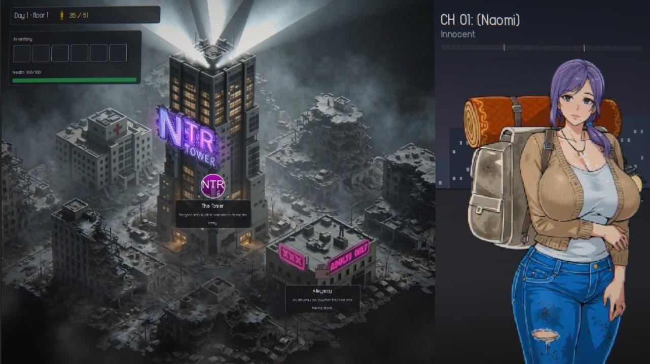 新作[日式SLG/NTR动态] NTR大楼 NTR Tower v0.1.1 生肉版 [160M]