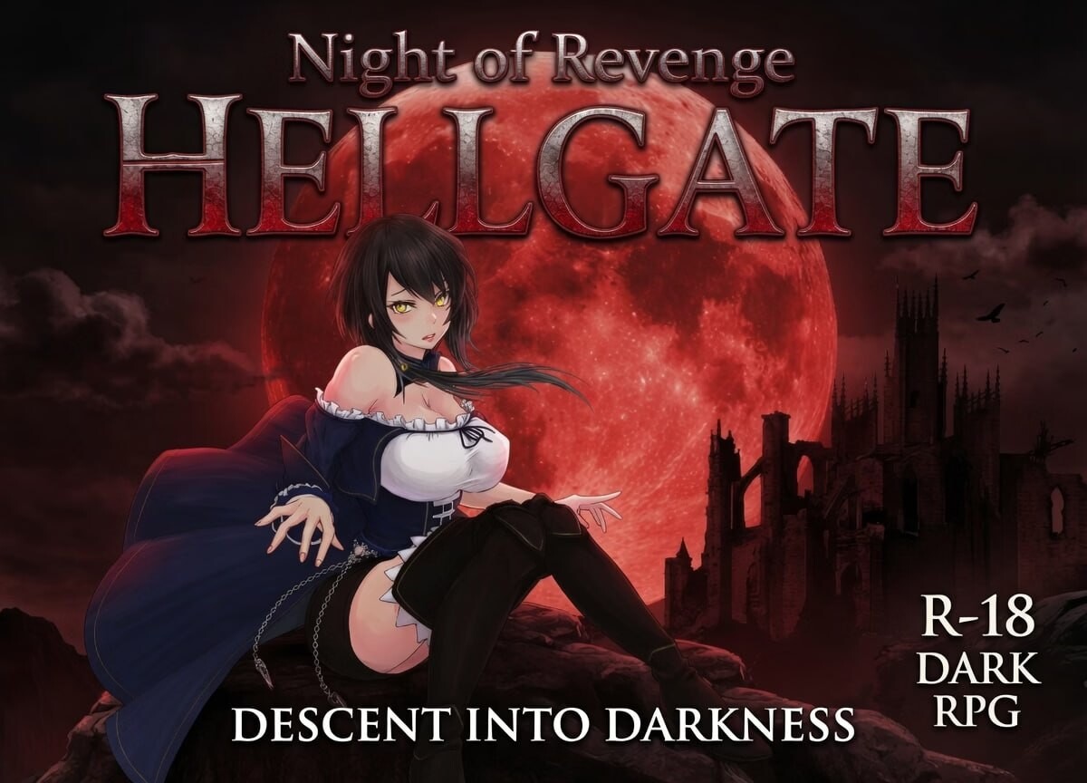 更新[爆款动作ACT/异种X/动态] 魔女复仇之夜 “地狱之门：堕入黑暗” Night of Revenge “HELLGATE: Descent Into Darkness” 大型MOD v1.2.6 官中版+汉化补丁+存档 [2.9G]