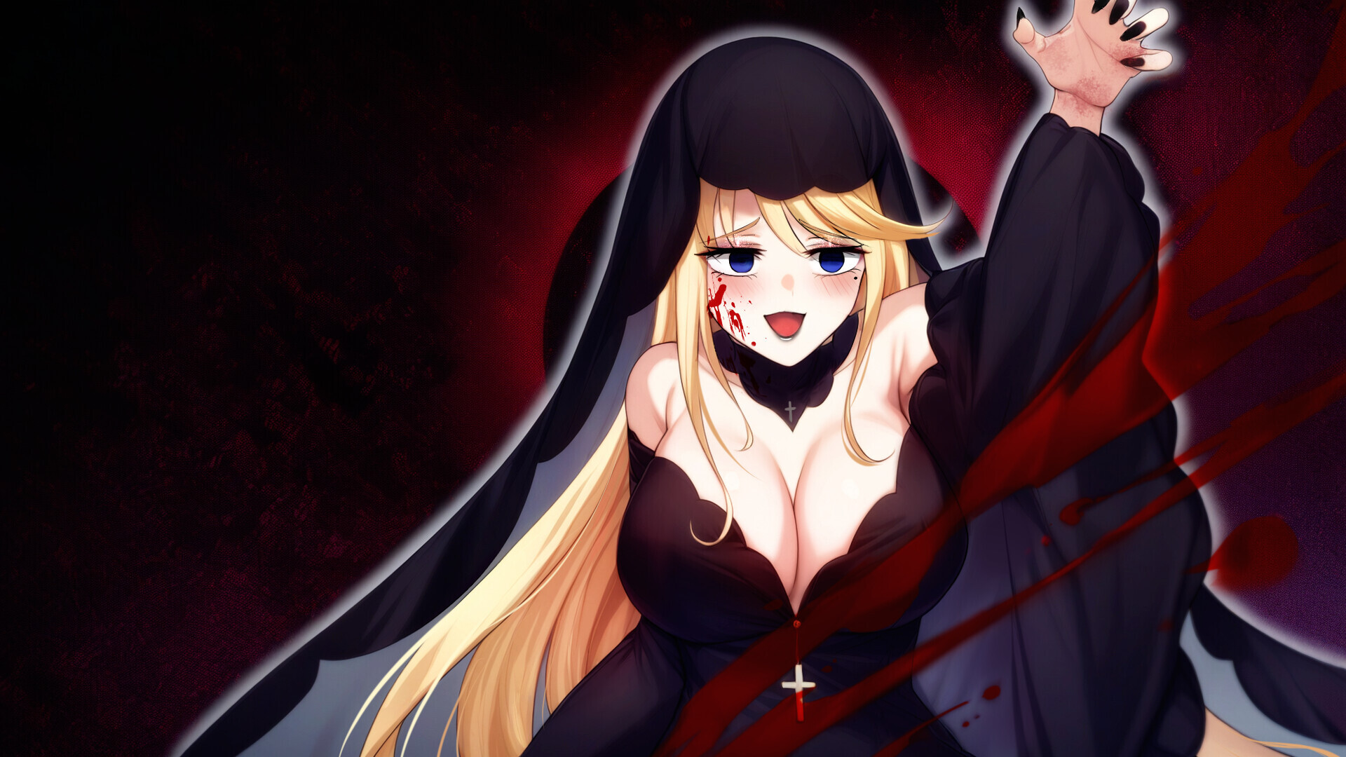 新作[日式SLG/异种X] 修女的触手派对 Tentacles Party With Nuns v0.1 生肉步兵版 [1.60G]