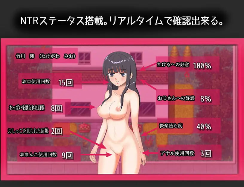 新作[日式RPG/NTR堕落] 太过喜欢男朋友的女朋友身上发生的事…… 彼氏のことが好きすぎる彼女の身に起きたこと・・・ AI汉化版 [370M]