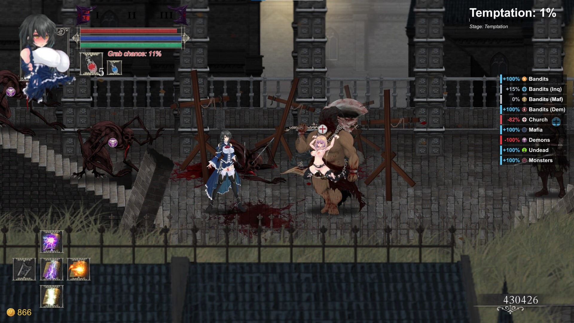 更新[爆款动作ACT/异种X/动态] 魔女复仇之夜 “地狱之门：堕入黑暗” Night of Revenge “HELLGATE: Descent Into Darkness” 大型MOD v1.2.6 官中版+汉化补丁+存档 [2.9G]