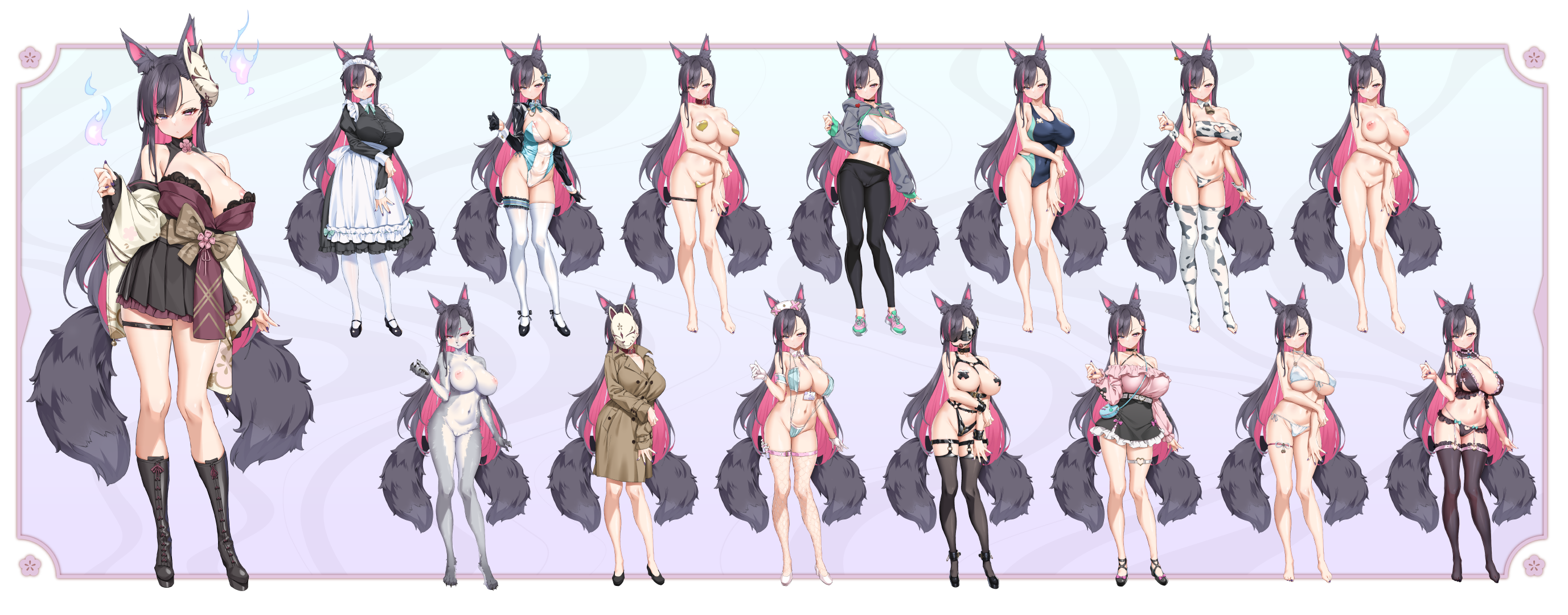 更新[精品SLG/互动养成/沙盒动态] 妖狐的深夜直播 Mirai’s Midnight Stream V26.08.22 官中步兵版+存档 [9.0G]