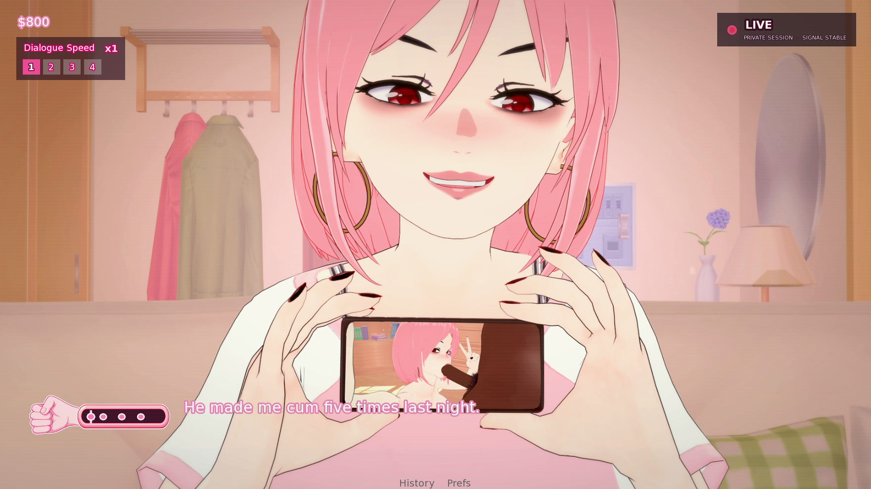 更新[日式SLG/动态] 乔莉：我的虚拟女神 Chloe: My Webcam Goddess v0.3 汉化版 [PC+安卓 500M]