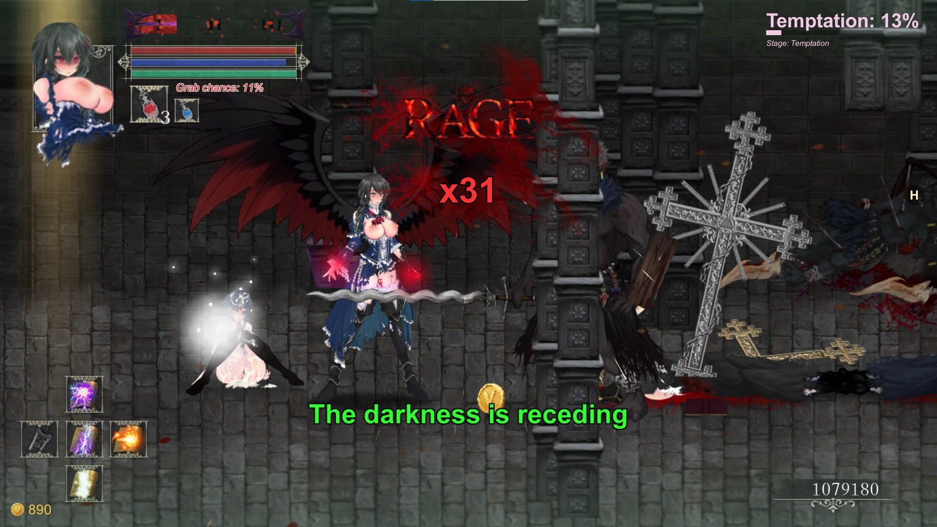 更新[爆款动作ACT/异种X/动态] 魔女复仇之夜 “地狱之门：堕入黑暗” Night of Revenge “HELLGATE: Descent Into Darkness” 大型MOD v1.2.6 官中版+汉化补丁+存档 [2.9G]