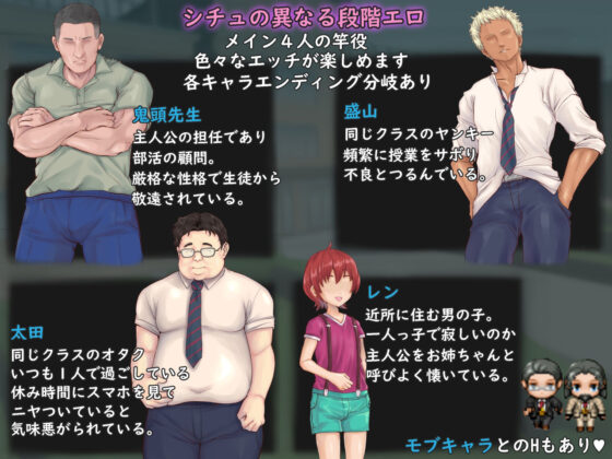 增添AZ[日式RPG/制服JK/巨乳堕落] 逐渐知晓性的处女～青涩女学生与男人们共度的夏天～ 性に目覚める処女～男達とひと夏の体験～ 官中步兵版+存档 [PC+安卓 1.50G]