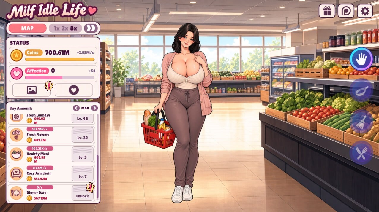 新作[欧美SLG/动态] 熟女放置生活 Milf Idle Life v0.10 官中步兵版 [3.80G]