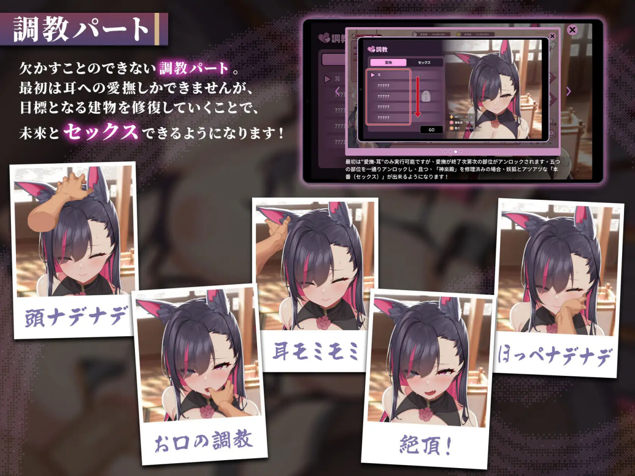 更新[精品SLG/互动养成/沙盒动态] 妖狐的深夜直播 Mirai’s Midnight Stream V26.08.22 官中步兵版+存档 [9.0G]