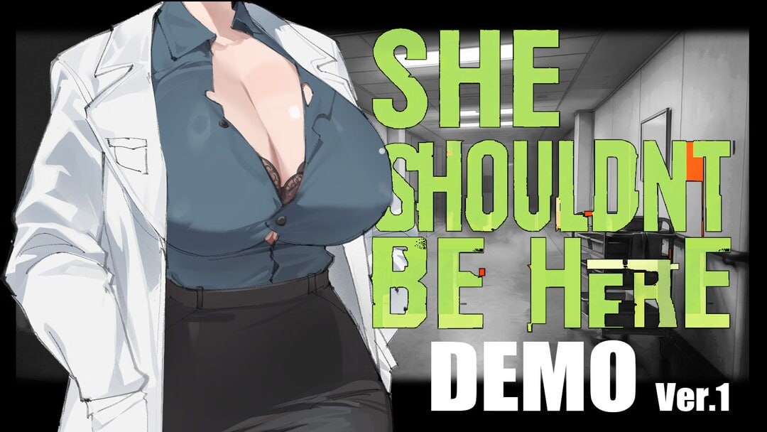 更新[恐怖SLG/熟女巨乳/动态] 她本不该在这里 SHE SHOULDN’T BE HERE v0.3 官中版 [1.90G]